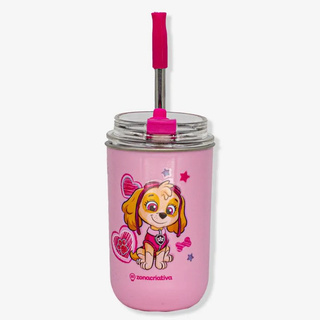 Copo Neo com canudo 300 ml Sky