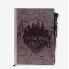 Caderno de anotações 21 × 14 Mapa do Maroto
