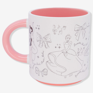 Caneca Grafite 500 ml Princesas