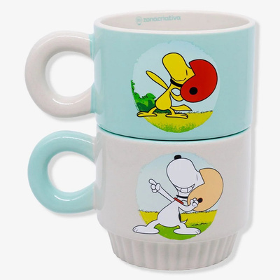 Caneca Joy 350 ml Snoopy Woodstock