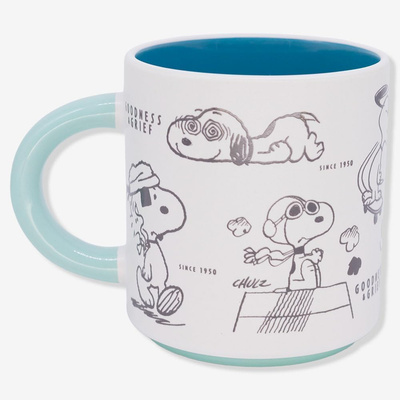 Caneca Grafite 500 ml Snoopy